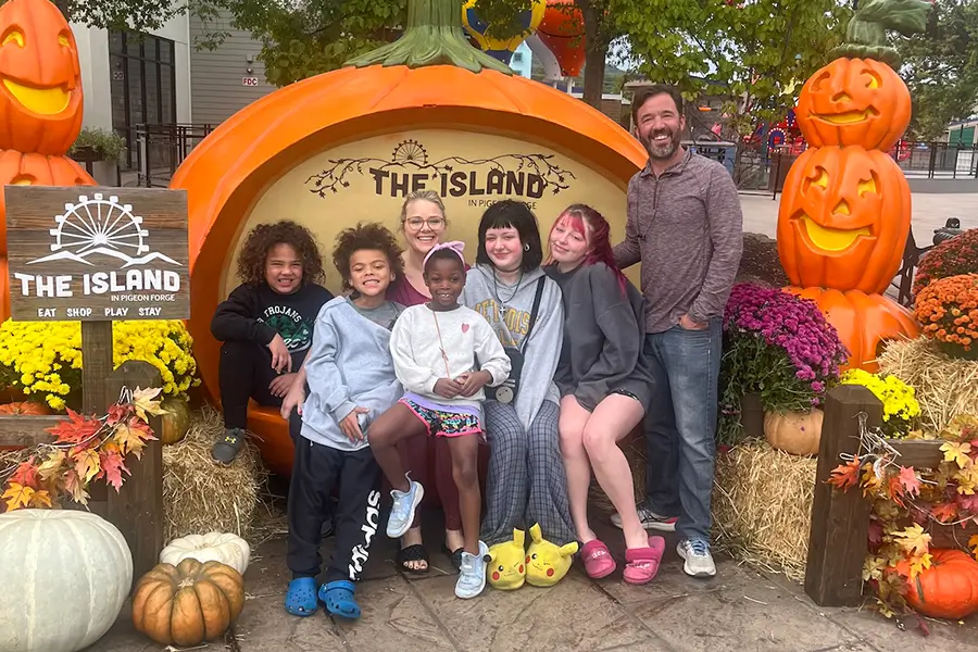 Lovell family trip to Pigeon Forge