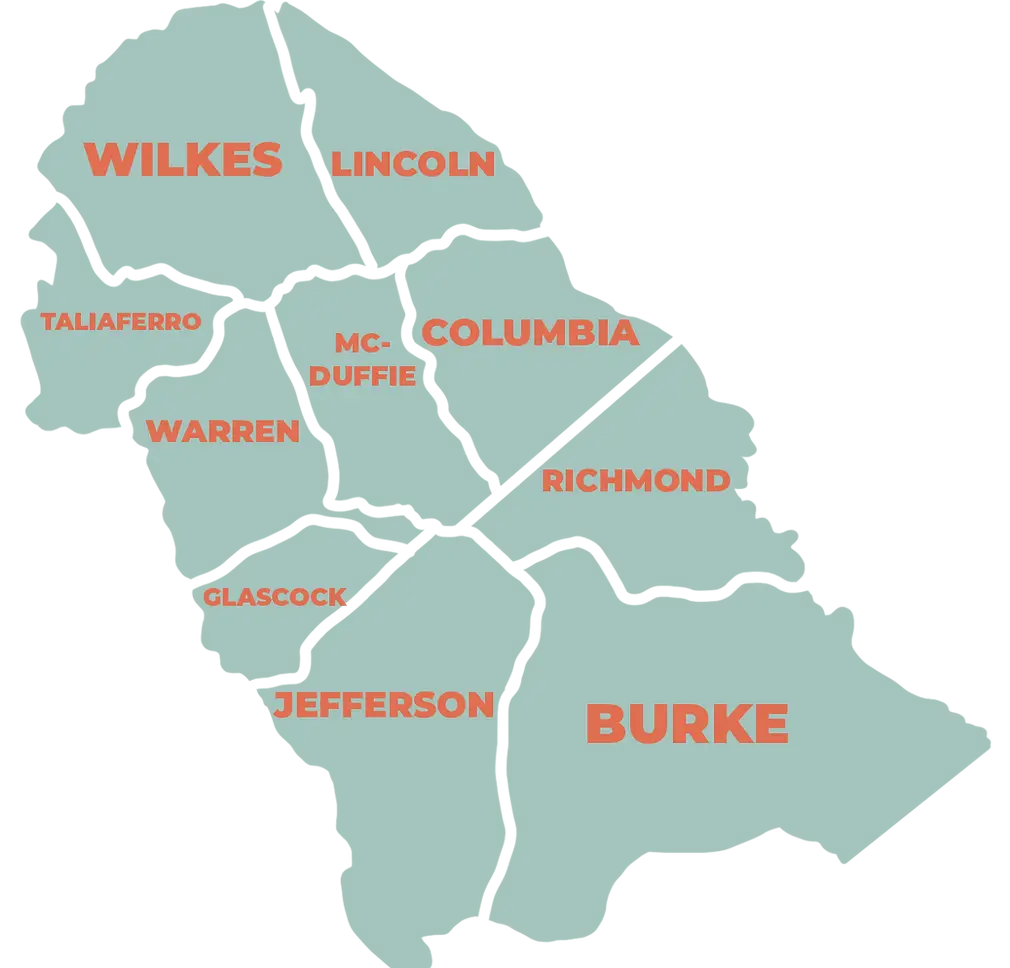 Families 4 Families CSRA Office Map